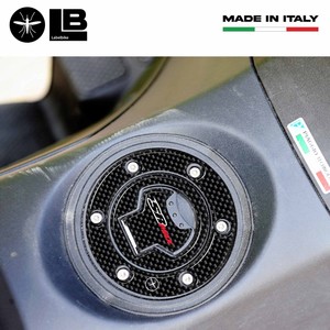 Adesivi Protettivi 3D Autoadesivi per Tappo Carburante Compatibili con Scooter Aprilia SR Max - Product Image 2