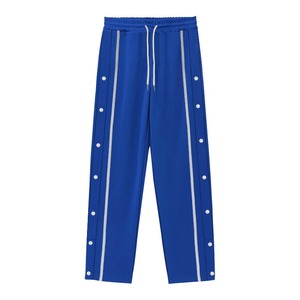 Hot Sale Men's Leisure Sports Breasted Pants New Autumn Collection Loose Straight Drawstring Casual Style Lightweight Mid - Product Image 4