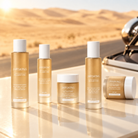 Flacon pompe cosmétique givré personnalisé 30ml 100ml 120ml, flacon pulvérisateur en verre à fine brume et pot à crème/sérum 30G 50G