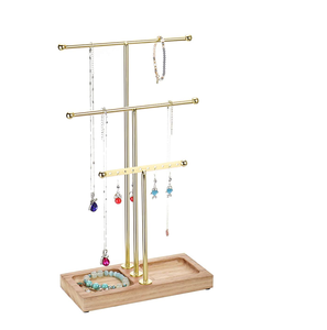 Présentoir de bague de bijoux en bois en gros pour taille personnalisée prix bon marché et poli brillant à la main avec vente - Product Image 5