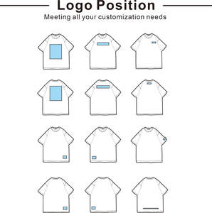 เสื้อยืดสีขาวสีดำสีน้ำเงินพิมพ์ลายแบบกำหนดเองเสื้อยืดโพลีเอสเตอร์พิมพ์ซับลิเมชัน2025เรียบ - Product Image 5