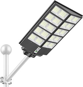 Farola solar Sensor de movimiento de inducción de alto lumen Impermeable Integrado Luminaria exterior Carretera Led Jardín Faro - Product Image 2