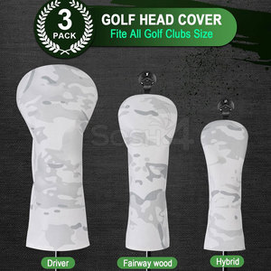 Design Your Own Logo Different Style Leather Golf <b>Head</b> <b>Cover</b> Sports Wear Plus Size Private Label Leather Golf <b>Head</b> <b>Cover</b> - Product Image 2