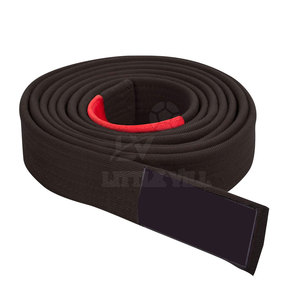 Ceintures d'entraînement d'arts martiaux en coton de haute qualité unisexe avec logo personnalisé vêtements de sport pour adultes à quantité minimale de commande bas - Product Image 3