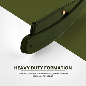 Premium Kaamir Instruments Heavy Metal Handle <b>Single</b> <b>Blade</b> Super Stainless Steel Safety <b>Razor</b> for Men at Competitive Price - Product Image 5