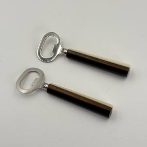 New Design Resin Handle Beer Bottle Opener Solid Bottle Opener Stainless Steel Can Opener for Bar Hotel and Restaurant - Product Image 2