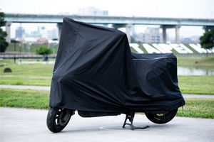 Housse de moto imperméable et coupe-vent de couleur unie, fabrication OEM ODM, vente en gros, housse de moto de grande taille - Product Image 5