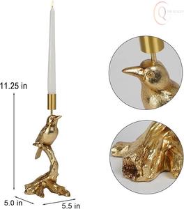 Juego de Portavelas y Farolillos de Metal Hechos a Mano |   Decoración Elegante para Mesa y Colgante - Product Image 2