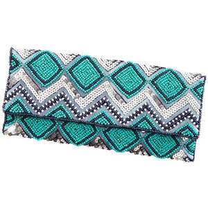 Bolso de cuerpo cruzado bordado Diseño de tendencia con cuentas artesanales lindas para estilo elegante de moda y declaración superior de la India - Product Image 1