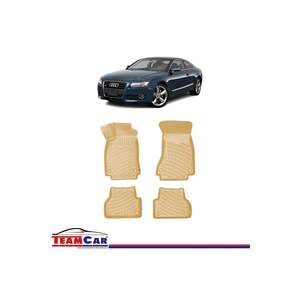 Audi A5 2007-2016 Compatible 3D Vehículo Producción especial Beige Pool Mat - Product Image 1