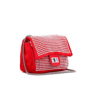Sac à bandoulière promotionnel rouge P36119 - Product Image 2