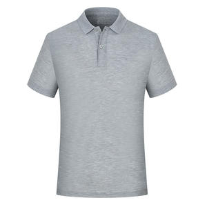 Polos informales de negocios con diseño de logotipo personalizado OEM, solapas de ropa de trabajo, camisas culturales publicitarias de manga corta, polos - Product Image 4