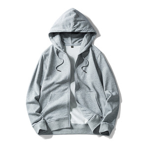 Cárdigan de alta calidad Estilo pareja Jogger Diseñador Algodón con cremallera completa personalizada Sudadera con capucha - Product Image 6