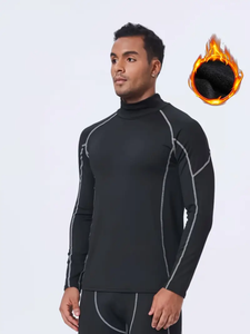 Custom Logo Compression Breathable <b>Mesh</b> Ice Hockey Inner Shirt Cut Resistant Neck Guard <b>Long</b> <b>Sleeve</b> Protective Apparel Sport - Product Image 6