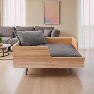 Cojín de lana para salón de mascotas de interior CH13 de calidad superior y estructura de madera transpirable y cómodo OEM de Vietnam - Product Image 1