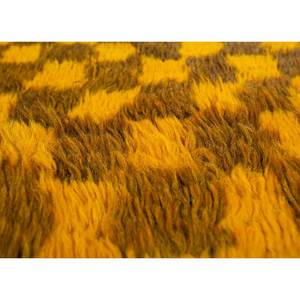 Alfombras de Lana Anudadas a Mano Zuri, Rojo Naranja, Patrón Geométrico Abstracto, Estilo Boho Clásico para el Hogar, Alfombra Rectangular Grande para Pasillo o Sala -Pae-310 - Product Image 3