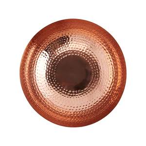 Beautiful Copper Hammered Serving <b>Bowl</b> Round Hammered <b>Metal</b> <b>Bowl</b> with Copper Finish Copper Handmade Hammered Designer <b>Bowl</b> - Product Image 4