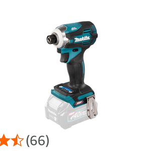 Atornillador de Impacto Inalámbrico Makita 40V Max XGT sin Escobillas 567890 con Mango de Plástico y Baterías de Varios Estilos - Product Image 1