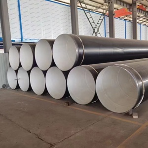 Tuyau en acier 3PE anti-corrosion de 200 mm à 2620 mm, longueurs de 6 m, 9 m et 12 m pour le transport de gaz naturel - Product Image 1