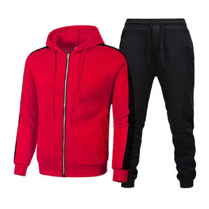 Survêtements pour hommes de qualité supérieure, personnalisés, avec fermeture éclair, 100% coton molletonné, nouveau design, fabriqué au Pakistan - Prix de gros, sweats à capuche et sweat-shirts - Product Image 2