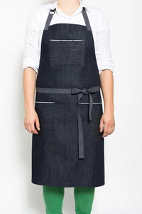 Unisex Chef <b>Apron</b> Cotton <b>Kitchen</b> <b>Apron</b> Adjustable Cooking <b>Apron</b> Work <b>Apron</b> with Pockets Professional Restaurant <b>Apron</b> for Men - Product Image 3