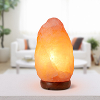 Lampe de sel rose de l'Himalaya naturelle 23 kg, sculptée à la main, veilleuse en cristal style amour pour chambre à coucher et décoration intérieure