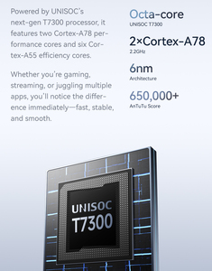 แท็บเล็ต <span class=keywords><strong>Alldocube</strong></span> <span class=keywords><strong>IPlay</strong></span> 70E ขายดี ราคาถูก ขนาด 10.95 นิ้ว ความจุ <span class=keywords><strong>8</strong></span>+128GB ระบบปฏิบัติการ Android 15 Octa Core รองรับ 4G โทรออกได้ พร้อม Wifi - Product Image 6