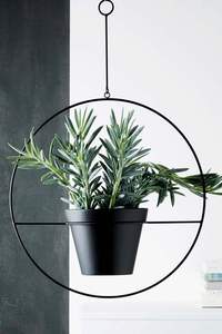 Maceta de metal moderna fuerte y duradera para espacios interiores y exteriores que muestran plantas, hierbas, flores para jardín - Product Image 6