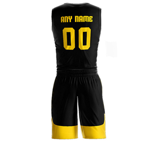 Dernier modèle d'uniforme de basket-ball à quantité minimale de commande basse Uniforme de basket-ball de couleur unie imprimé de logo personnalisé à séchage rapide - Product Image 3