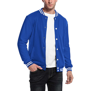 Wholesale High Quality Custom Print Long Sleeve Men Letterman <b>Jacket</b> Plain Blank Varsity Baseball <b>Jackets</b> - Product Image 1