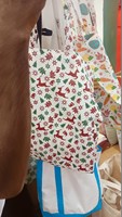 Sac fourre-tout en toile écologique résistant à l'eau, réutilisable, design tendance, fermeture éclair, broderie, logo personnalisé imprimé, chaînes – Grande Vente