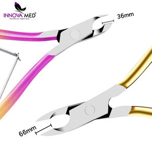 Multi Color Stainless Steel Cuticle Nipper Nail Clippers Professional Quality Cuticle Nippers Manicure Tool INNOVAMED Instrument - Product Image 6
