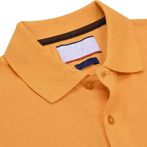 Chemises de golf unisexes en gros, logo brodé personnalisé, motif uni, tissu piqué 100% coton, manches longues, séchage rapide - Product Image 4