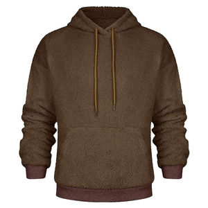 Sudadera con Capucha para Hombre, Informal, de Forro Polar, Diseño Sólido, Cálida para Otoño, Ecológica, de Secado Rápido y Transpirable - Product Image 3