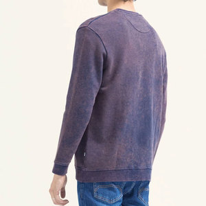 Sweat-shirt unisexe épais de qualité supérieure, coupe oversize, à capuche, uni, en mélange polyester-coton, avec logo personnalisé, teinture unie pour - Product Image 5