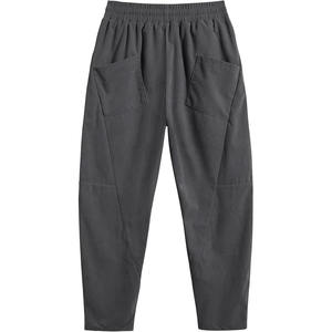 กางเกงฮาเร็มผู้ชายกางเกงฮาเร็มเอวยางยืดแบบสตรีทแวร์ใหม่กางเกงทรงหลวมขายาวกางเกงลำลองสำหรับผู้ชายจัดส่งจากผู้ผลิต - Product Image 4