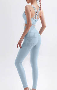 2023 conjuntos de Fitness de gimnasio cómodos de talla grande para mujer, Sujetador deportivo transpirable sin costuras y ropa de Yoga para gimnasio, Fitness, Yoga - Product Image 3