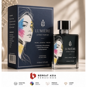 Boîte en papier personnalisée pour extrait de parfum, boîte de parfum de luxe - Product Image 1