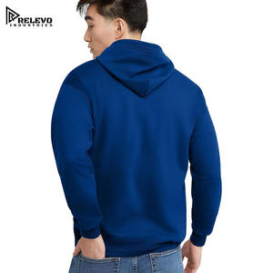 Sweat-shirts à fermeture éclair pour hommes en coton 100% respirant de fabrication pakistanaise, bleu uni, meilleur prix, différents styles, sweat-shirts à fermeture éclair basiques pour hommes - Product Image 2