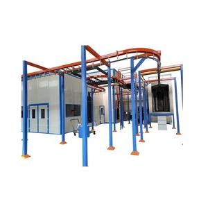 Usine de revêtement en poudre industriel de qualité export, convoyée par convoyeur, pour l'automobile, les appareils électroménagers et la fabrication de métaux, disponible à la vente - Product Image 1