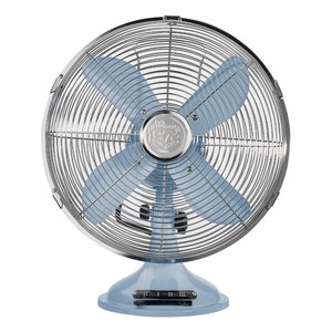Ventilador de Mesa Vintage VTM35 BL Azul 301727 35W 30cm con 4 Aspas - Product Image 2