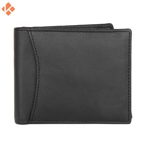 กระเป๋าสตางค์หนัง PU สำหรับผู้ชายสีทึบแบบเปิดปิดมีซับในทำจากโพลีเอสเตอร์ - Product Image 3