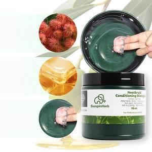 Gel Fijador Fuerte para Rastas y Trenzas, Cabello Rizado/Seco, 16 oz, Gel de Peinado Acondicionador Sin Alcohol con Brillo, Sin Sensación Grasa - Product Image 1