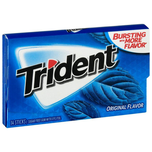 Kualitas tinggi tri-dent tropis buah permen karet dalam kotak besar harga grosir tri-dent gula permen karet gratis permen karet - Product Image 2