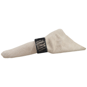 Porte-serviettes de haute qualité, de couleur noire et avec une finition peinte, idéal pour la maison et les ustensiles de cuisine d'hôtel, design décoratif - Product Image 5