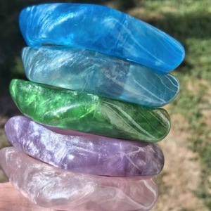 Pulseras y Brazaletes de Resina para Mujer, Nueva Colección, Joyería Estilo Ángel para Fiestas y Bodas, Alta Calidad - Product Image 2