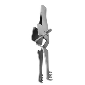 Rétracteur chirurgical manuel en acier inoxydable à action croisée pour la rétraction des tissus sans les mains en chirurgie générale Réutilisable - Product Image 2