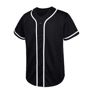 2023 último diseño, venta al por mayor, camisetas de béisbol de alta calidad, ropa en blanco para hombres en diferentes colores, uniformes de béisbol - Product Image 1