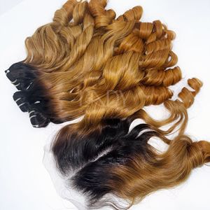 Extensions de cheveux vietnamiennes couleur rebondissante Super Double Draw - Product Image 3