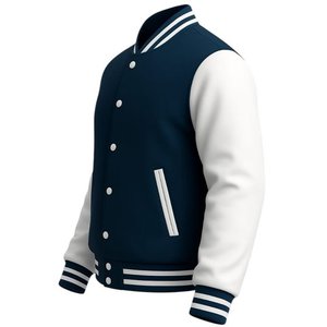 Men's Fashion Varsity <b>Jacket</b> Casual Regular Fit Letterman <b>Baseball</b> <b>Bomber</b> <b>Jackets</b> - Product Image 2